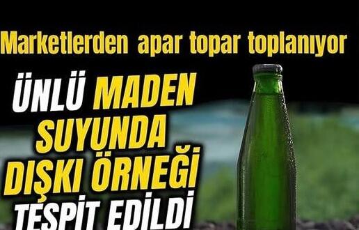 Raflardan resmen kapışılan altılı maden suyu