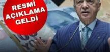 Resmi açıklama az önce yapıldı..