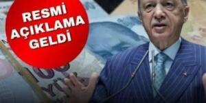 Resmi açıklama az önce yapıldı..