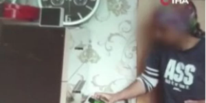 Temizlikçi Kadın Evde Bakın Tek Başına Neler Yapıyor..