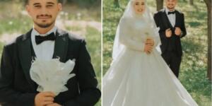 Düğünde damat meğer bu yüzden yaşamdan k’oparılmış