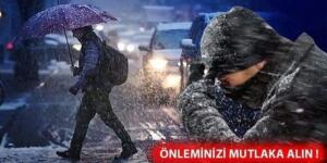 M’eteoroloji u’yardı: Sel, su baskını, dolu yağışı vede fırtınaya d!kkat. Hazırlıklı olunuz..