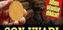 A’ltın yatırımcılarını peş peşe u’yardılar!