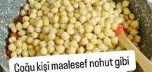 Çoğu kişi maalesef nohut gibi baklagilleri pişirken gaz yapmaması için
