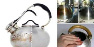 Bu poşet çelik tencere ve çaydanlıkları p’ırıl pırıl yapacak