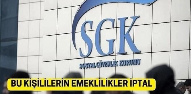 Bazı e’meklilerin ma’aşları k’esilecek!