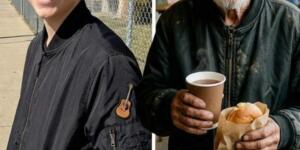 Bir gün, kaybolan oğlumun montunu giyen bir evsiz adam gördüm