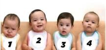 Psikolojik test: Bu dört bebekten hangisi kız çocuğu? C’evabı..