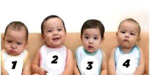 Psikolojik test: Bu dört bebekten hangisi kız çocuğu? C’evabı..