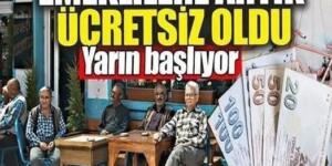 E’meklinin yükü hafifleyecek