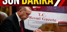 Karar yürürlüğe girdi..