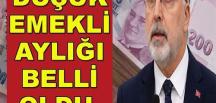 En düşük emekli aylığı belli oldu