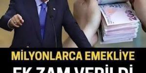 Milyonlarca E’mekliye Ek Zam Verildi..