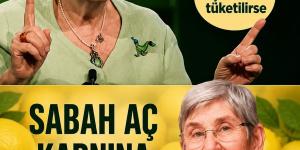 Prof. Canan Karatay Limonlu Su Gerçeğini Açıkladı