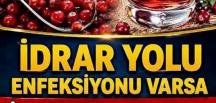 İdrar yolu enfeksiyonunu tarihe karıştırıyor..T’arifini veriyorum.