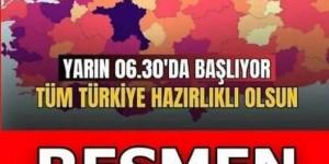 Resmen Açıklandı..
